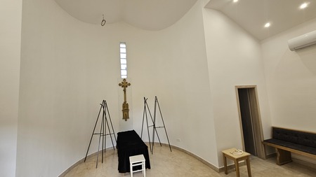 Čentiba - barvanje notranjosti vežice